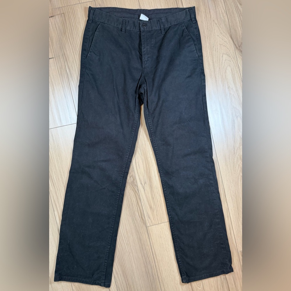 DC Men's Black Chinos 30x32 Straight